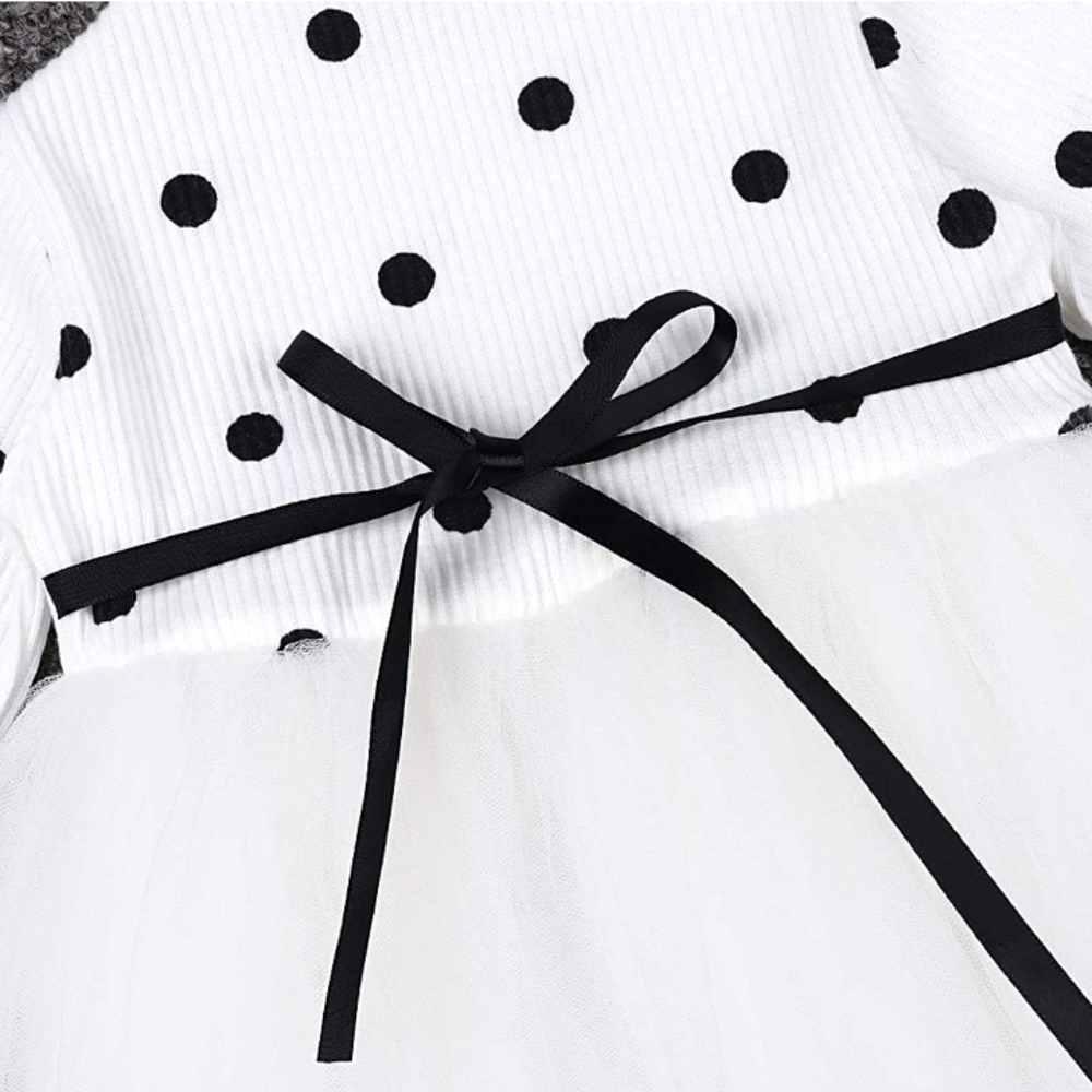 Baby Girl Polka Dot Dress - Picture 3 of 4